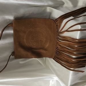 Brown Patricia Nash Fringe Bag